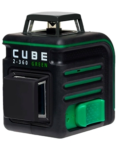 Лазерный уровень CUBE 2-360 GREEN Professional Edition Ada