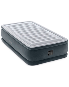 Надувная кровать 99х191х46 см "Comfort-Plush" встр. насос, 220В, до 136 кг Intex