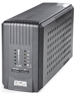 Источник бесперебойного питания SPT-500-II, 400Вт, 500ВА, черный Powercom