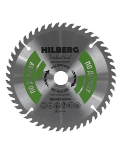 Диск пильный Industrial HW161, дерево 160х20, 48Т Hilberg