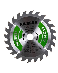 Диск пильный Industrial HW160, Дерево, 16020, 24Т Hilberg