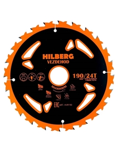 Диск пильный Vezdehod HVR190, 190х30, 24Т, 18 градусов, reverse Hilberg