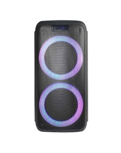 Портативная акустика Ritmix SP-935B , 120 Вт, FM, AUX, USB, microSD, Bluetooth, подсветка, черный (SP-935B )