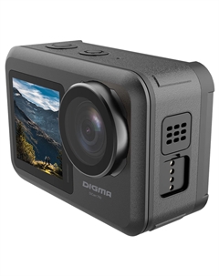 Экшн-камера Digma DiCam 790, 12 MP, 3840x2160, USB, WiFi, черный (DC790)