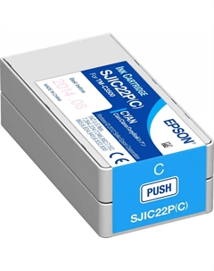 Картридж для струйного принтера S0206 Cyan (C33S020602) Epson