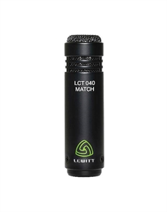Конденсаторный микрофон Lewitt LCT040MATCH Small Diaphragm Cardioid Condenser Microphone - Single