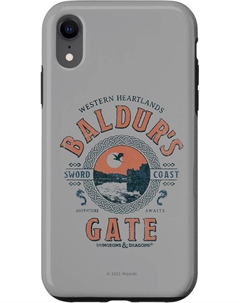 Чехол для iPhone XR Dungeons & Dragons Adventure Baldur's Gate Dungeons & dragons