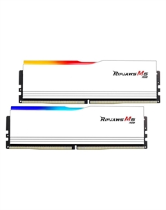 Оперативная память G.SKILL Ripjaws M5 RGB 32 Гб (2 x 16 Гб), DDR5, 5200 МГц, F5-5200J4040A16GX2-RM5RW, белый G.skill