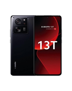 Смартфон Xiaomi 13T Global, 12 ГБ/256 ГБ, 2 nano SIM, Black