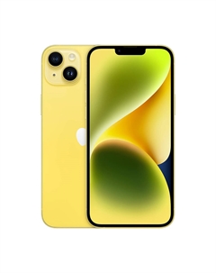 Смартфон Apple iPhone 14 Plus, 256 ГБ, (Dual nano-Sim), Yellow
