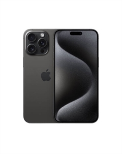 Смартфон Apple iPhone 15 Pro, 128 ГБ, (2 SIM), Black Titanium