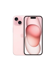 Смартфон Apple iPhone 15, 128 ГБ, (2 SIM), Pink
