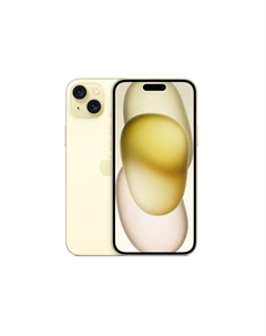 Смартфон Apple iPhone 15 Plus, 256 ГБ, (2 SIM), Yellow