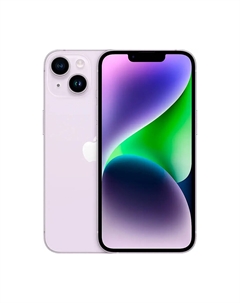 Смартфон Apple iPhone 14, 256 ГБ, (Dual nano-Sim), Purple