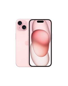 Смартфон Apple iPhone 15, 256 ГБ, (2 SIM), Pink