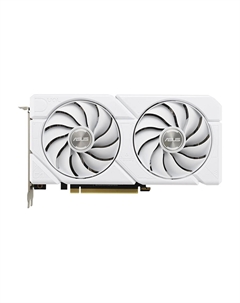 Видеокарта Asus DUAL GeForce RTX 4070 SUPER EVO White OC Edition, 12 ГБ, белый
