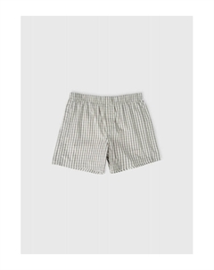 Трусы из хлопка в клетку, Зеленый Ostin