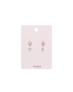 Серьги Golden Teardrops Twinkle