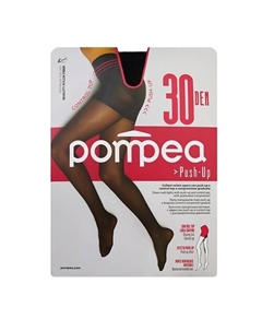 Колготки P.UP STUDIO 30 den nero Pompea