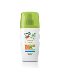 Спрей для безопасного загара Оливка SPF 30 160 Биокон