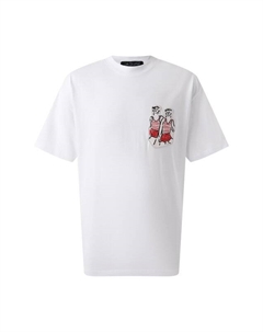 Хлопковая футболка Msgm