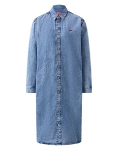 Джинсовое платье-рубашка Diesel