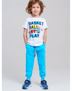 Комплект трикотажный для мальчиков: фуфайка (футболка), брюки Playtoday kids