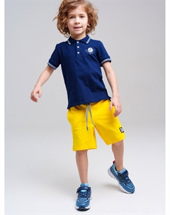 Джемпер трикотажный с воротником поло для мальчиков Playtoday kids