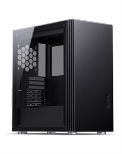 Корпус ATX U6 Black черный, без БП, боковые панели из закаленного стекла, USB Type-C, USB 3.0, audio Jonsbo