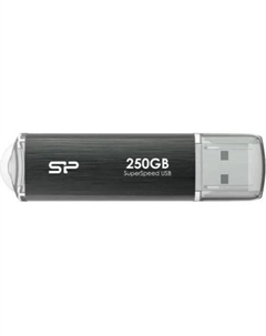 Накопитель USB 3.2 250GB SP250GBUF3M80V1GHH Marvel Extreme M80 1000/700MB/s серый Silicon power