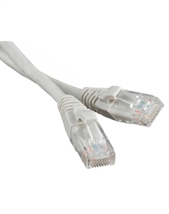 Кабель патч-корд U/UTP 5e кат. 5м. PC-LPM-UTP-RJ45-REV-RJ45-C5e-5M-LSZH-GY реверсивный Hyperline