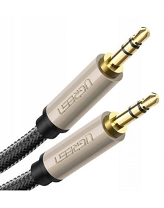 Кабель аудио AV125 3.5mm Audio Cable Net Braid. Длина: 3 м. Цвет: серый Ugreen