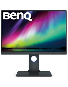 Монитор 24,1" SW240 9H.LH2LB.QBE 1920x1200, 5 мс, 250 кд/м2, 20000000:1, 178x178°, IPS, DVI-D (HDCP), HDMI 1.4, DisplayPort 1.2, USB Type A x2, U Benq