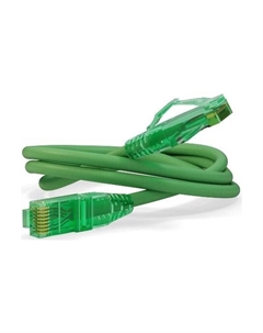 Кабель патч-корд U/UTP 6a кат. 0.5м PC-LPM-UTP-RJ45-RJ45-C6a-0.5M-LSZH-GN (100% Fluke Component Tested) 10G, LSZH, 0.5 м, зеленый Hyperline