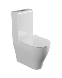 Унитаз компакт App AP116G Белый без бачка и сиденья Flaminia