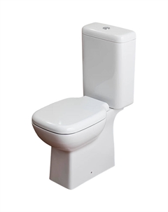 Унитаз компакт Sprint SR116 Белый без бачка и сиденья Flaminia