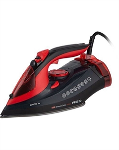 Утюг RI-C283, 2400Вт, красный/черный Red solution