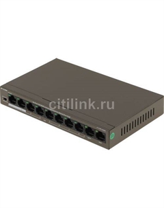 Коммутатор IP-COM F1110P-8-63W, неуправляемый Ip-com