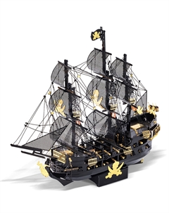 Металлический конструктор из металла BLACK PEARL (HP151-KG) Piececool