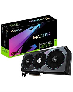Видеокарта Gigabyte GeForce RTX 4070 Ti AORUS MASTER 12GB (GV-N407TAORUS M-12GD)