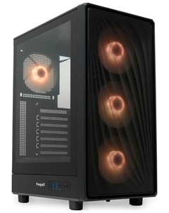 Компьютерный корпус HSPD M510 (M510-TGBK-ARGB) Hspd
