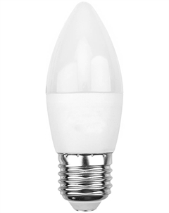 Лампа светодиодная Свеча CN, 7.5 Вт, E27, 713 Лм, 4000 K, нейтральный свет Rexant