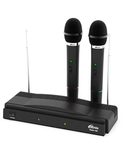 Микрофон динамический беспроводной Ritmix RWM-210 black