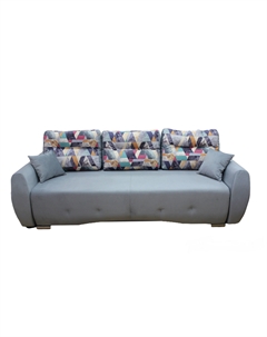 Прямой диван Джулиан с подлокотниками, велюр Столплит