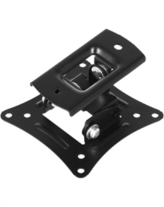 Кронштейн настенный для TV/монитора BM15A71TS1, 20"-29", VESA 75x75мм-100x100мм, наклонный, поворотный, до 15 кг, черный (BM15A71TS1) Buro