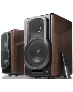 Акустика 2.0 Edifier S2000MKIII, 130 Вт, Bluetooth, черный/коричневый