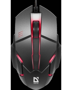 Мышь проводная Host MB-982, 1000dpi, оптическая светодиодная, USB, черный (52982) Defender