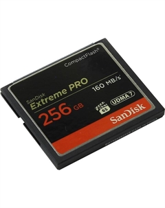Карта памяти 256Gb CompactFlash Extreme Pro Sandisk