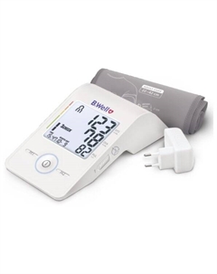 Тонометр B.Well MED-55, автоматический, на плечо, ЖК-экран, универсальная манжета, адаптер питания в комплекте B.well