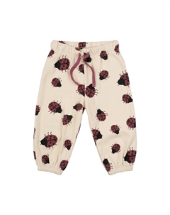 Брюки повседневные THE NEW Siblings "Maya Angora Big Lady Bug", божьи коровки на ванильном The new